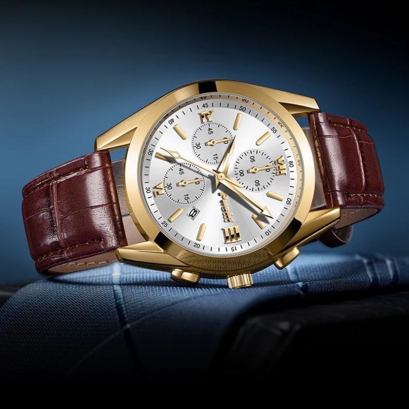 Relógio de Quartzo Masculino para Negócios