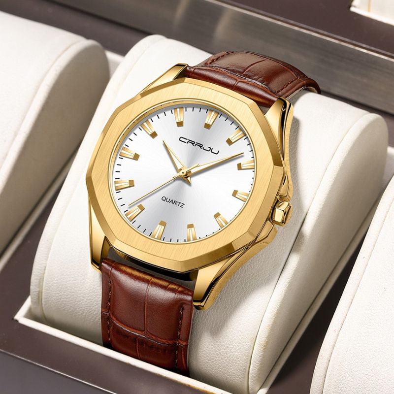 Relógio de Quartzo Minimalista Casual