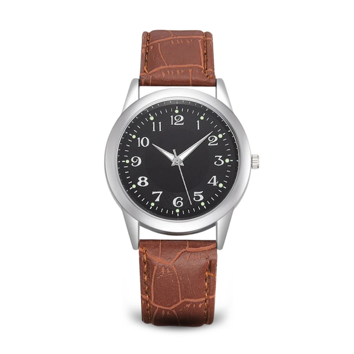 Relógio Minimalista Elegante em Aço Inoxidável