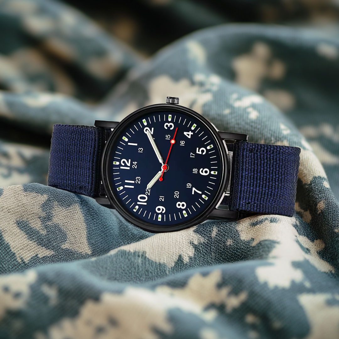 Relógio de Pulso Quartz Luxuoso de Moda