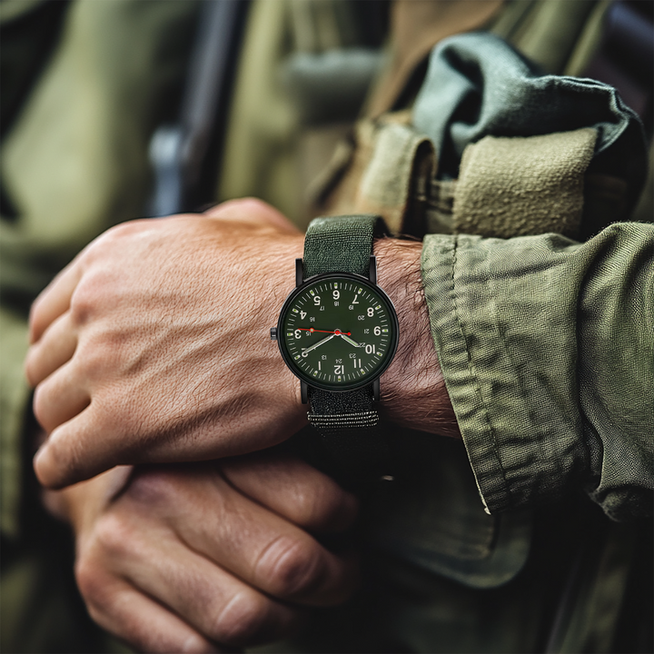 Relógio de Pulso Quartz Luxuoso de Moda