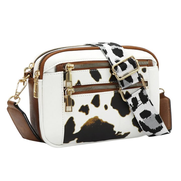 Edith | Bolsa de Ombro de Couro Refinado