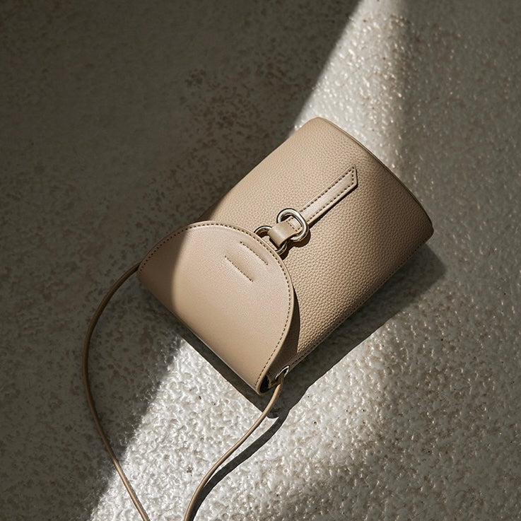 Bolsa de Telefone Mini Transversal em Couro Legítimo