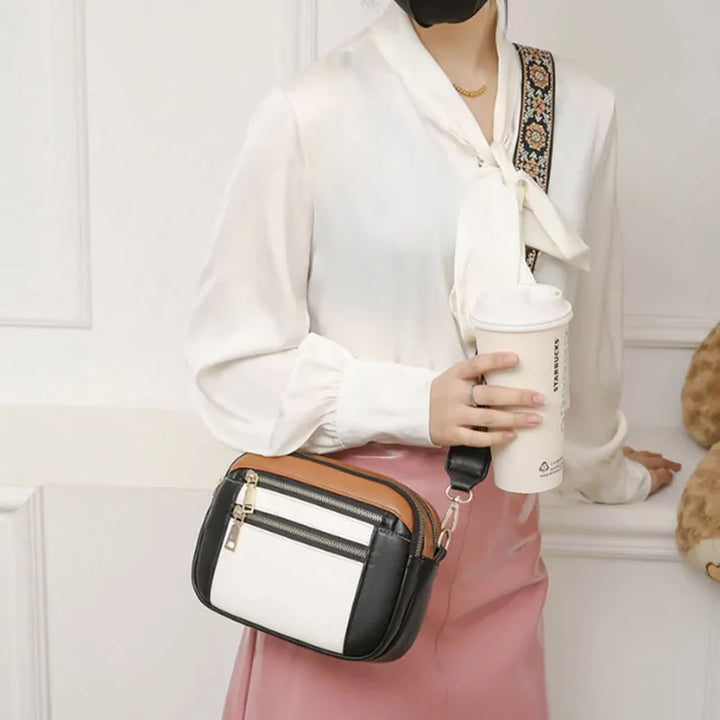 Violet | Bolsa de Ombro em Couro Refinado