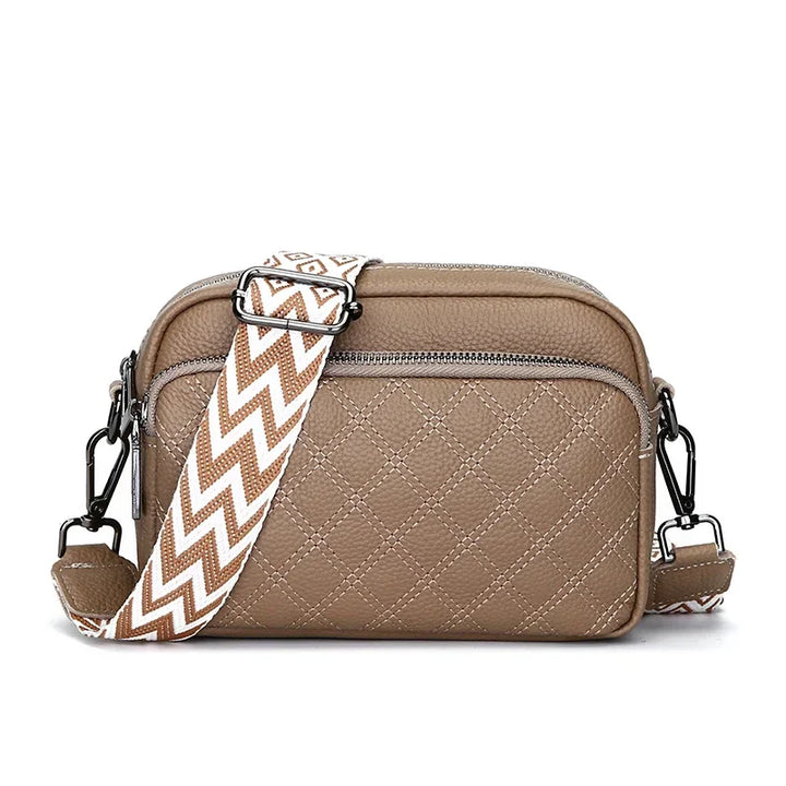 Belle | Bolsa de Ombro de Couro Refinado