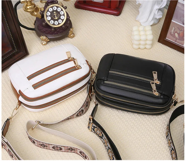 Violet | Bolsa de Ombro em Couro Refinado