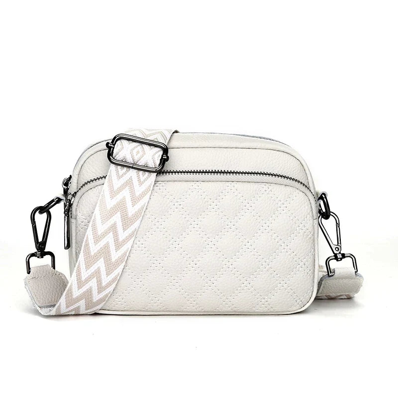 Belle | Bolsa de Ombro de Couro Refinado