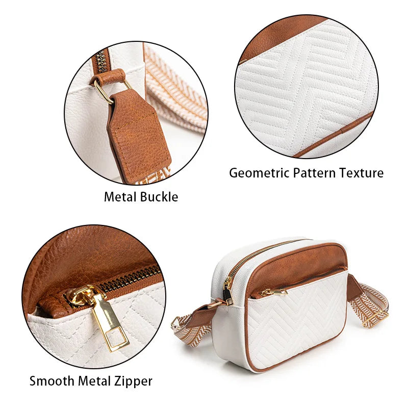 Ariana | Bolsa de Ombro de Couro Refinado