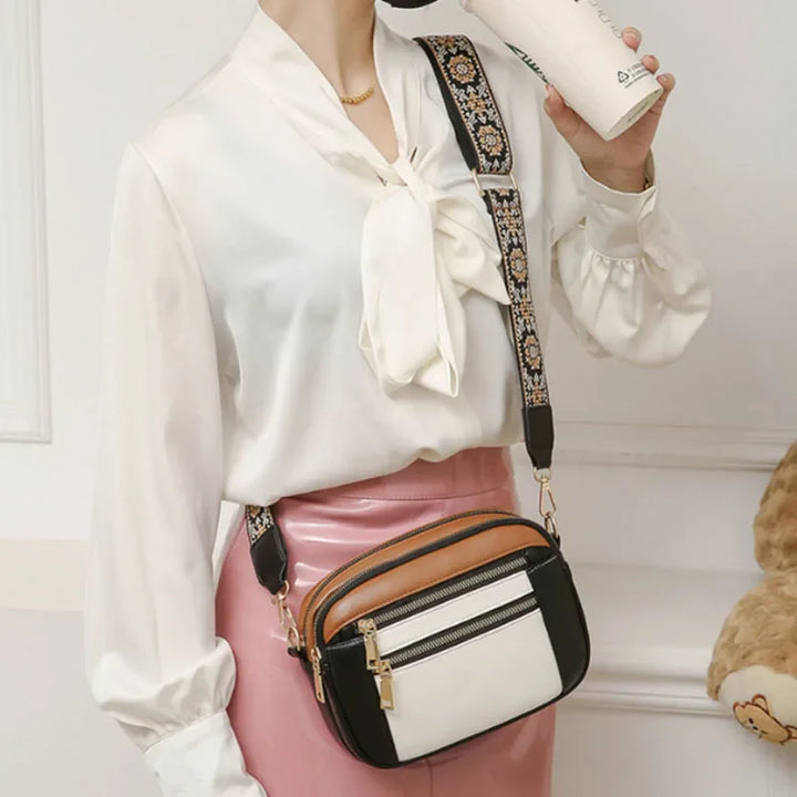 Violet | Bolsa de Ombro em Couro Refinado