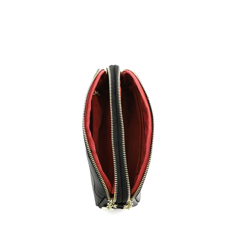 Amara | Bolsa de Ombro em Couro Refinado