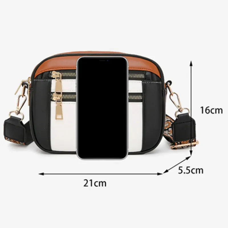 Violet | Bolsa de Ombro em Couro Refinado