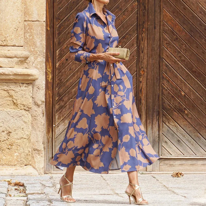 Floriza - Vestido Camisa Clássico