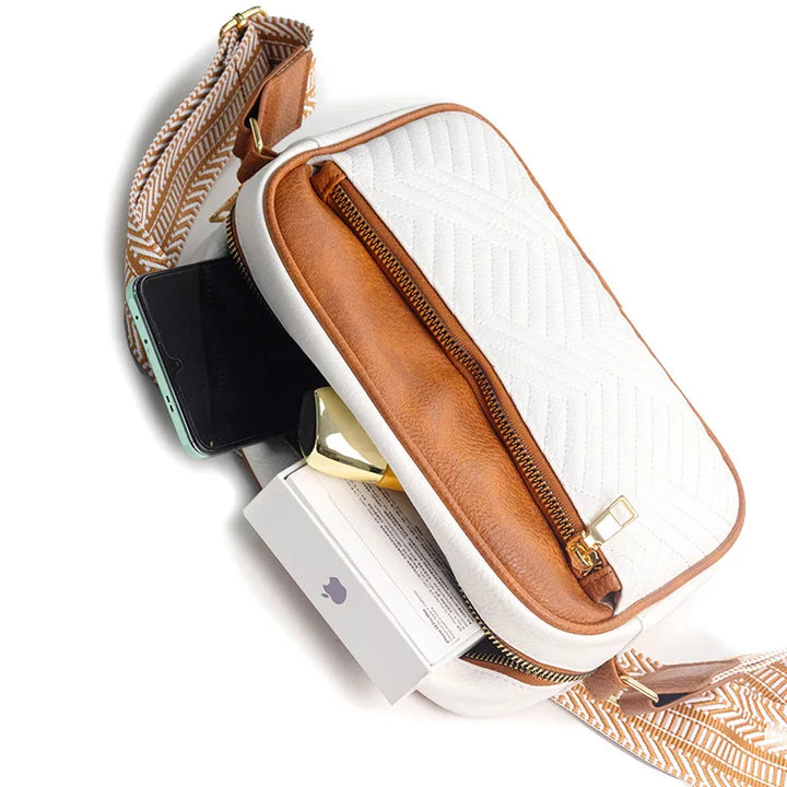 Ariana | Bolsa de Ombro de Couro Refinado