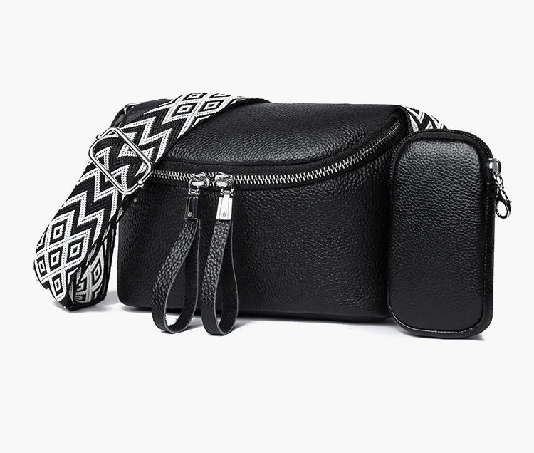 Nina | Bolsa de Ombro em Couro Refinado