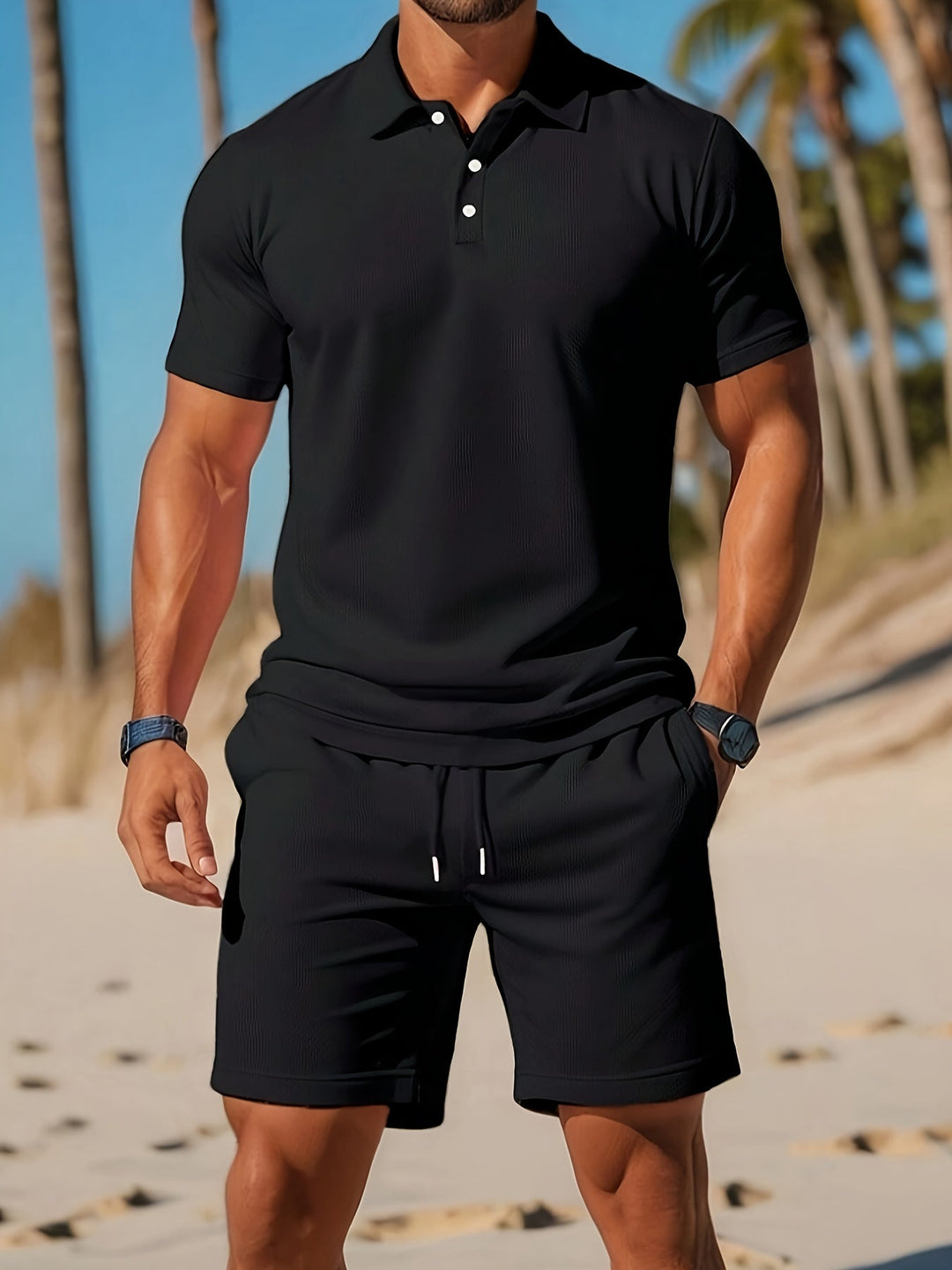 Laluna® | Conjunto Casual Luxo Masculino